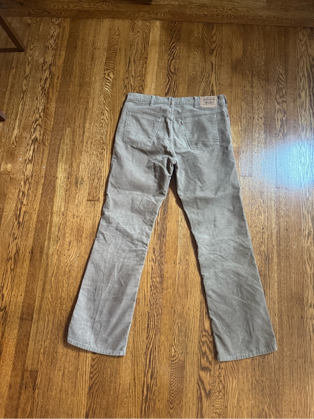 Vintage 1985 Levi’s 517 Brown Corduroy Pants USA Made 38x34 Bootcut